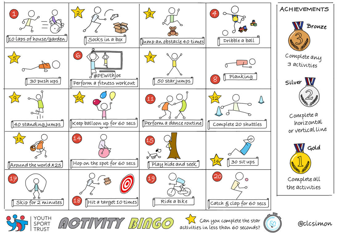 Activity bingo